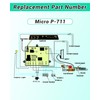 P711 Main Power Control Circuit Board Fit for Dometic Micro
