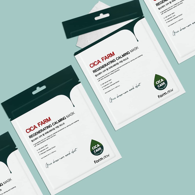 FARMSTAY CICA FARM REGENERATING CALMING MASK