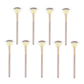 Healeved Cosmetics Brush Kit 9pcs Set Highlight Brush Blush Brush Made from Manmade Fiber for Daily Makeup Needs