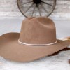 Willow Lane Hat Co. White Jade Stone Hat Band