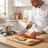 Crinkle Cutter Knife Waffle Fry Wave Slicer 8.66in Green Handle