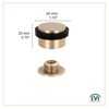 EVI Herrajes | Adhesive Door Stop | Threaded Base |