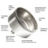 Century Drill & Tool 05577 Diamond Hole Saw, 3/4"