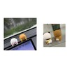 FANIX 2pcs Bubu &Dudu Bears Key Chain and 2pcs Car