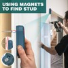 Magnetic Stud Finder with Laser Level,Hands-Free Marking Stud Finder Wall
