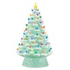 Mr. Christmas Nostalgic Ceramic Christmas Tree with LED Lights Indoor