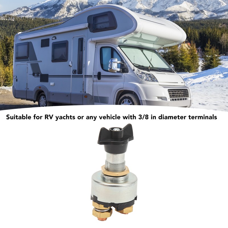 12v 24v Rotary Kill Cut Off Switch On Off 2