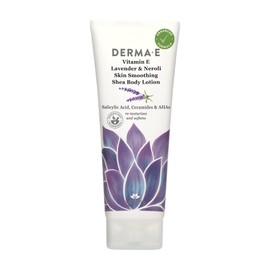 DERMA-E Vitamin E Lavender and Neroli Therapeutic Shea Body Lotion – All Natural Moisturizer for Dry Skin – Gently Scented Cruelty Free Moisturizing Cream, 8 oz