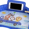 Kids Travel Tray Seat Lap Activity Half Surrounded Organizer with