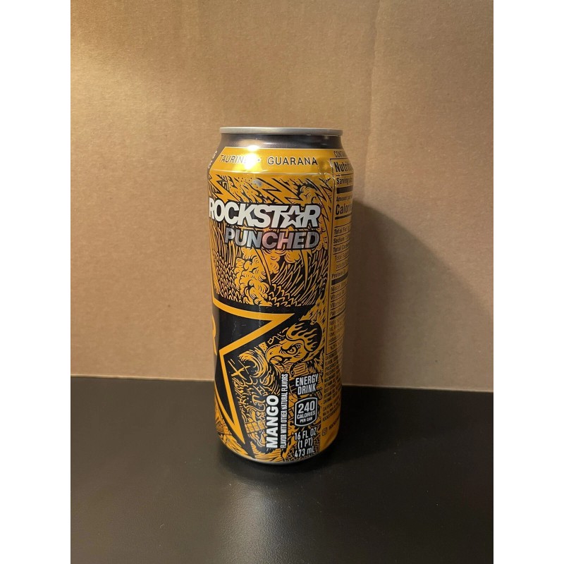 Rockstar Energy Punched Mango Full 16oz Can Discontinued