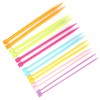 14 Pcs Knitting Needles Multicolour Portable 25cm Sweater Needle Plastic