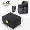Faraday Box & 2 Pack Faraday Bag for Key Fob