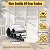 XwaYexa V6 Door Spring, 15.7" x 1/2" Galvanized Steel Screen