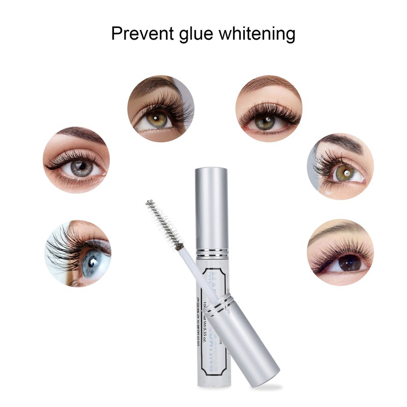 10ml Grafting Eyelashes Styling Liquid False Eyelashes Extension Coating MascaraTransparent