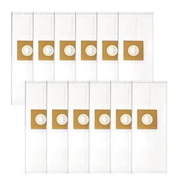 12 Pack Type Y HEPA Vacuum Bags Compatible with Hoover WindTunnel Upright Style Y, Z, YZ Vacuum Cleaners, Part # 4010100Y, AH10040, 902419001, 4010801Y