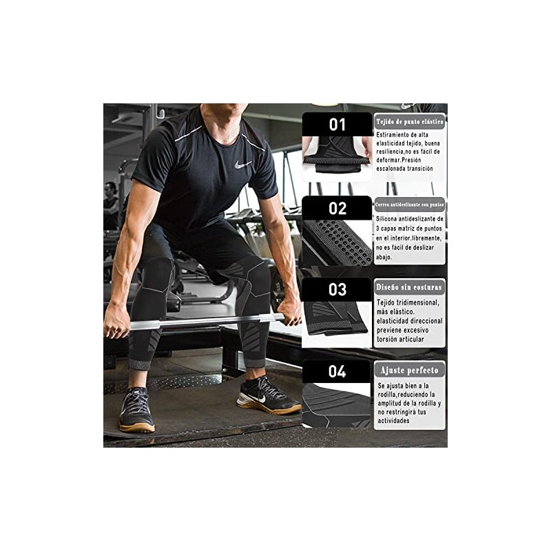 1 Par Rodilla Mangas Largas de para Hombres y Mujeres,
