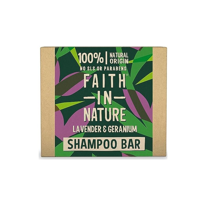 Faith in Nature Shampoo en Barra - Lavender & Geranium