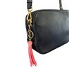 Love EMVY Ladies Tassels Faux Leather Keyring, Keychain, Bag Charm