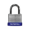 Faithfull FAIPLLAM30 Laminated Steel Padlock 30mm 3 Keys