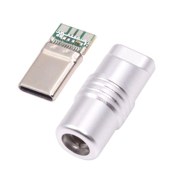chenyang USB C DIY Connector Aluminum Alloy USB 3.0 Type