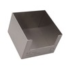 Stainless Steel Tissue Box Square Tissue Holder Large Opening Napkin