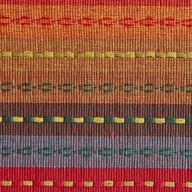 DII Southwest Collection Tabletop, Placemat Set, Spice, 6 Piece