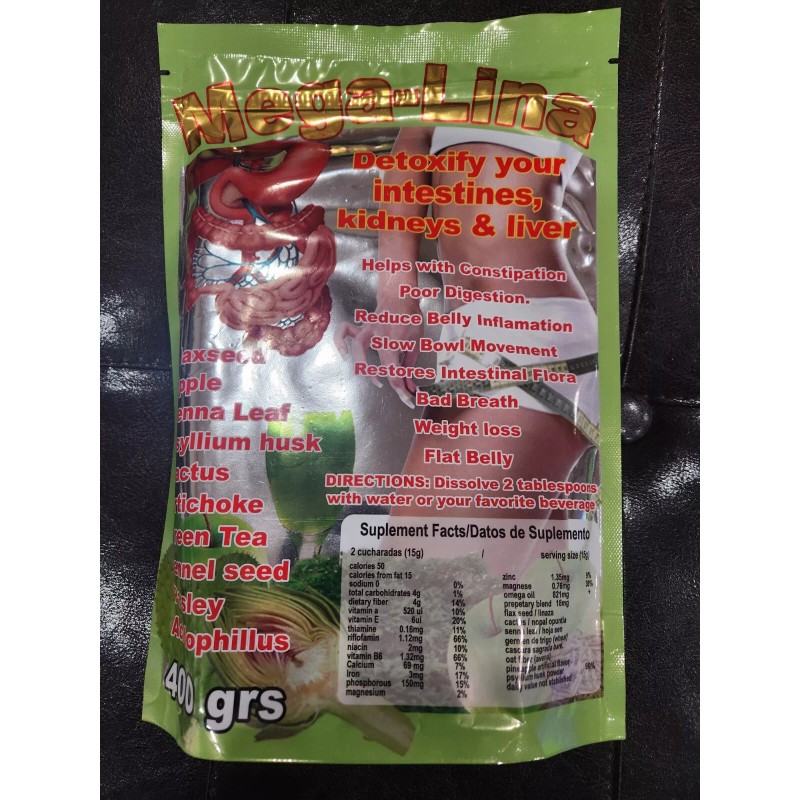 Detoxify MEGALINA DETOXIFY YOUR INTESTINES KIDNEYS & LIVER 14 OZ