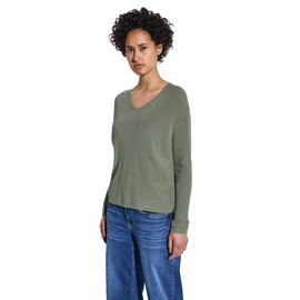 Street One Women's Glitter Jumper, Dusty Milky Green, 46