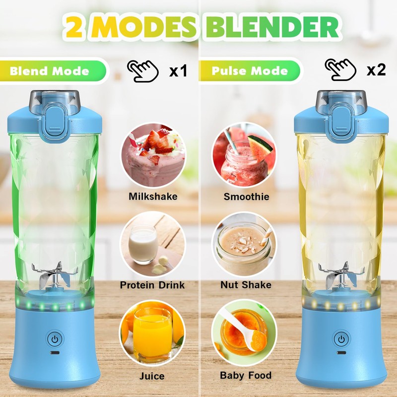 Portable Blender Personal Juicer for Shakes and Smoothies - 20