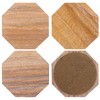 Marbco Sandstone Water Absorbent Hand Crafted Octagon Coasters for Drinks-