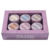 Preanfa PSU-6P-2019D Color Gel Veil, 6 Color Set, 0.1 oz