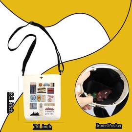 WCGXKO Trip Merchandise Travel Gift Moving to Chicago Gift Chicago Messenger Bag (Chicago Trip XK CA)