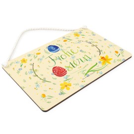 Mr. & Mrs. Panda DIN A4 Decorative Sign Frohe Ostergeschenke, Osterdeko, Gift, Door Sign, Easter Nest, Easter Greetings, Painted Easter Eggs