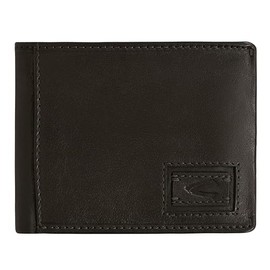 Camel Active Dust Men's Wallet RFID Landscape Format Leather Small, black, 004100