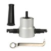 Double Head Metal Sheet Nibbler Electric Drill Attachment Metal Cutter