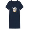 In One Clothing Ladies Nightdress with Owls or Sloth Motif