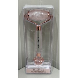 BEAUTYBIO Rose Quartz Crystal Roller Face, Eye, & Body
