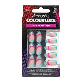 Artistic Colourluxe Press-On Tips - Kit Colourluxe Press-On Tips - Kits Nails - 30 Nails (Next Stop, Paris!, Kit)