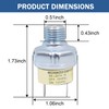 2 Piece Air Pressure Switch 120-150 PSI Tank Mount Thread
