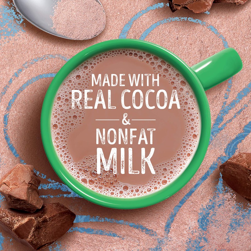 Swiss Miss Milk Chocolate Flavored No Sugar Added Hot Cocoa