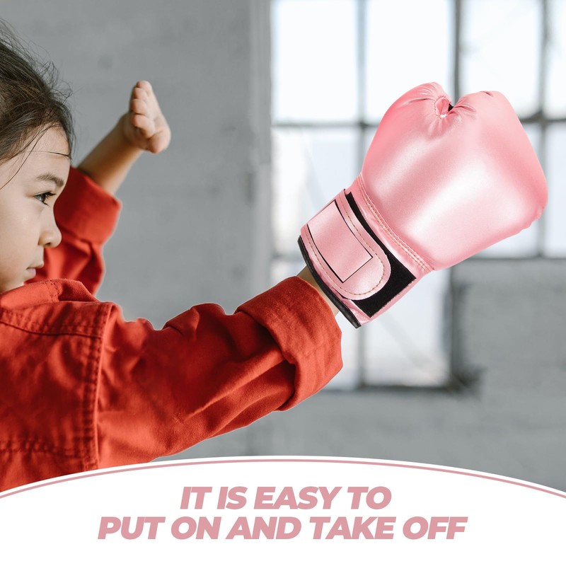 POPETPOP Boxing Gloves for Kids with Wrist Wrap Support -