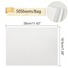 SUPERFINDINGS 50 Sheets A4 Toner Reactive Foil Paper Sheet 29x18.5cm