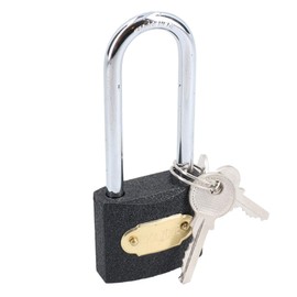 38mm Iron Padlock with Hardened Shackle Padlocks Shed Gate Lock TE154