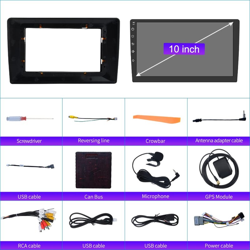 Android 13 [2GB+32GB] Car Radio Stereo Compatible for Jeep Wrangler