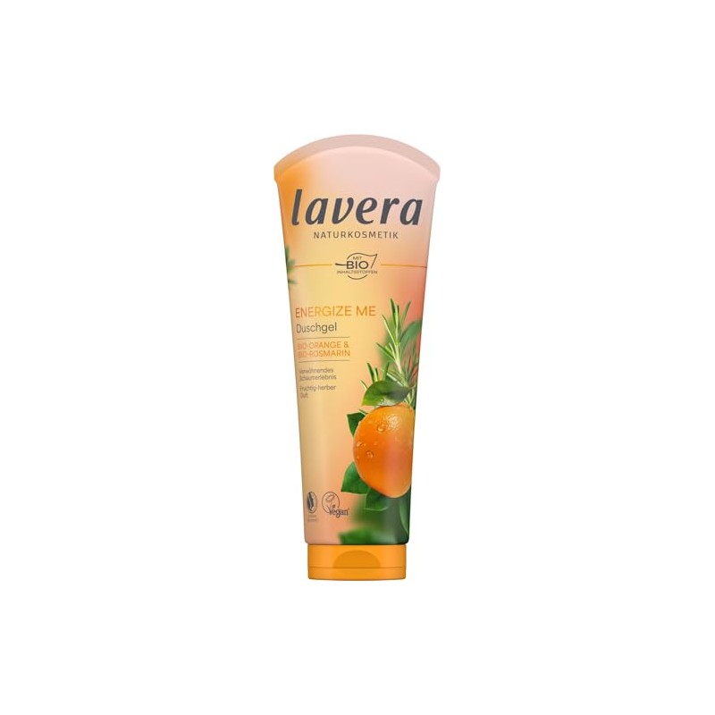 lavera Energize Me Shower Gel - Pampering Foaming Experience with