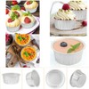 Cupcake Baking Cupswith Lids, 50pcs 5oz 125ml Muffin Liners Cups