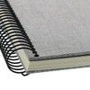 linum photo album 20/20 grey - spiral album
