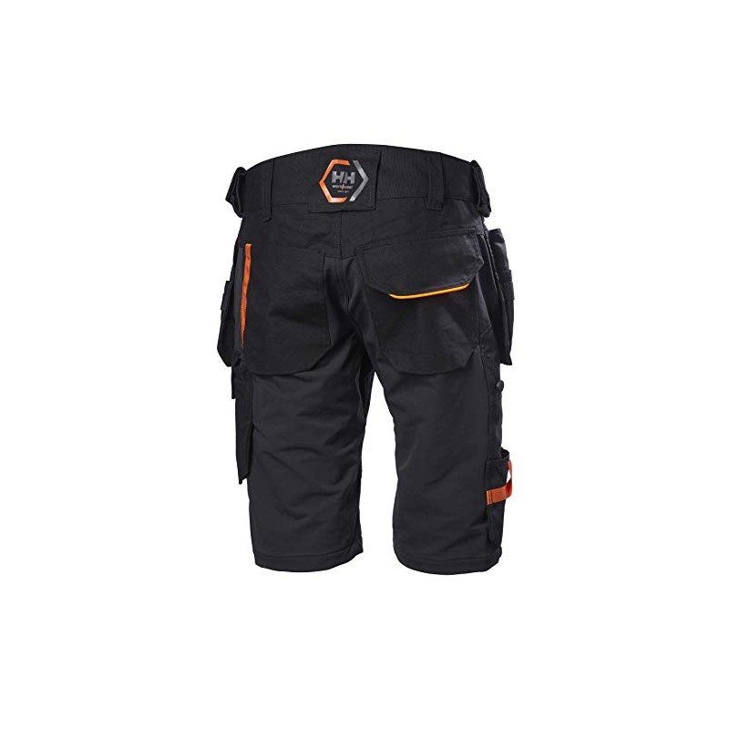 Helly Hansen Workwear Men's X Denim Shorts, 992 Black, S-M