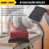 RUIHONGV 2 Pack 1/4 Sheet Square Sander Pad for Dewalt