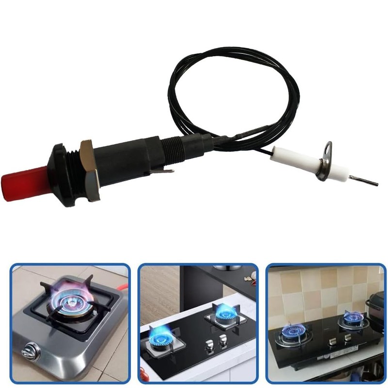 Rakiuty Piezo Igniter, Piezo Igniter, Spark Ignition, 1 Out 2